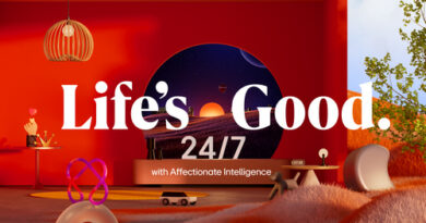 إل جي تعرض “LIFE’S GOOD 24/7 مع الذكاء العاطفي” في معرض CES 2025