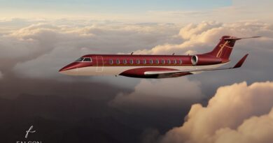 Falcon ترحب بانضمام طائرة Bombardier Global 7500 إلى أسطولها Falcon تضيف طائرات Bombardier Global 7500 الرائدة إلى أسطولها المتنامي من الطائرات الخاصة