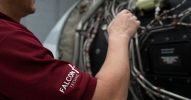 Falcon Technic ترحّب بتقديم خدماتها لأول عميل تابع لجهة خارجية: Bombardier Global 5000