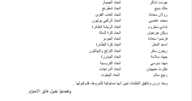 امين عام اللجنة الاولمبية جودت شاكر  عمّم اسماء المرشحين للانتخابات الاولمبية