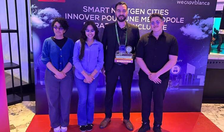 أنيس كراما يتوج بجائزة أحسن مشروع في مسابقة Casa Smart City