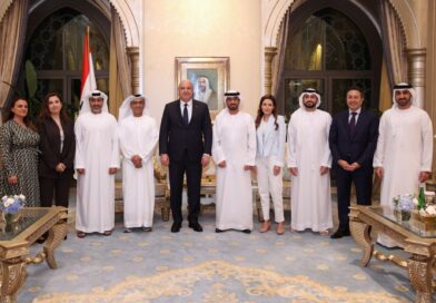 الرئيس عون التقى السفير  دندن والعاملين في السفارة في ابو ظبي وتحدث مع رؤساء تحرير الصحف الاماراتية