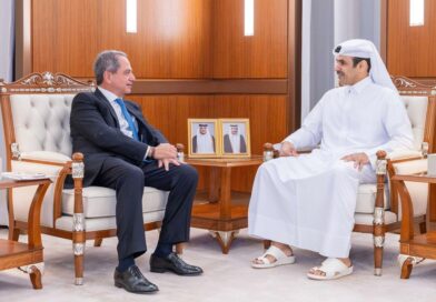 الصدي يلتقي نظيره القطري ومدير عام صندوق قطر للتنمية