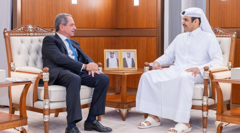 الصدي يلتقي نظيره القطري ومدير عام صندوق قطر للتنمية