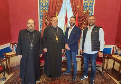 المطران إبراهيم استقبل الرئيس الجديد لفرع معلومات البقاع