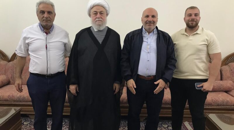 المفتي عسيران يستقبل السيد نادر عزام