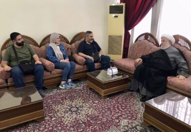 المفتي عسيران يستقبل المهندسة آية البلولي