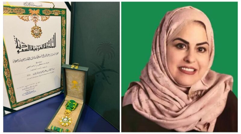 خادم الحرمين الشريفين يمنح أول متبرعة سعودية بالأعضاء عديلة الجهني وسام الملك عبدالعزيز