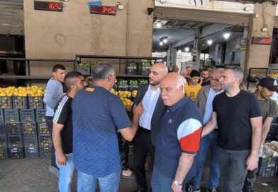 “لائحة ‘صيدا بدها ونحنا قدها’ برئاسة عمر مرجان تجول في حسبة صيدا”