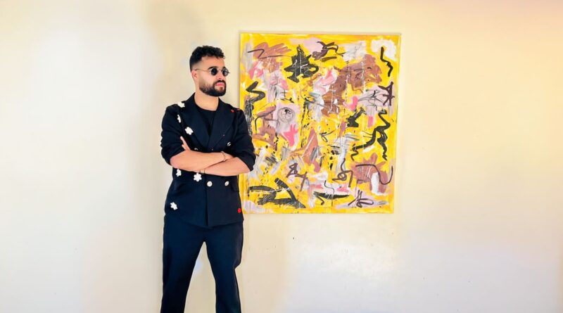 محمد أشرقي في معرض Living 4 Art : لوحات تحاكي الروح وتدعو للتأمل