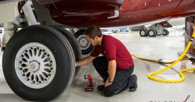 Falcon Technic توسّع نطاق شهادة الهيئة العامة للطيران المدني لتشمل خدمات صيانة الخط الأول لطائرات Falcon 900EX EASy