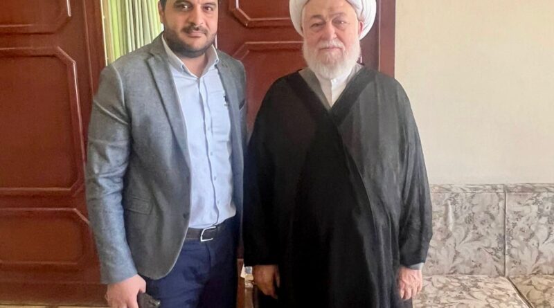 المفتي عسيران يستقبل وفدًا من فرع المعلومات