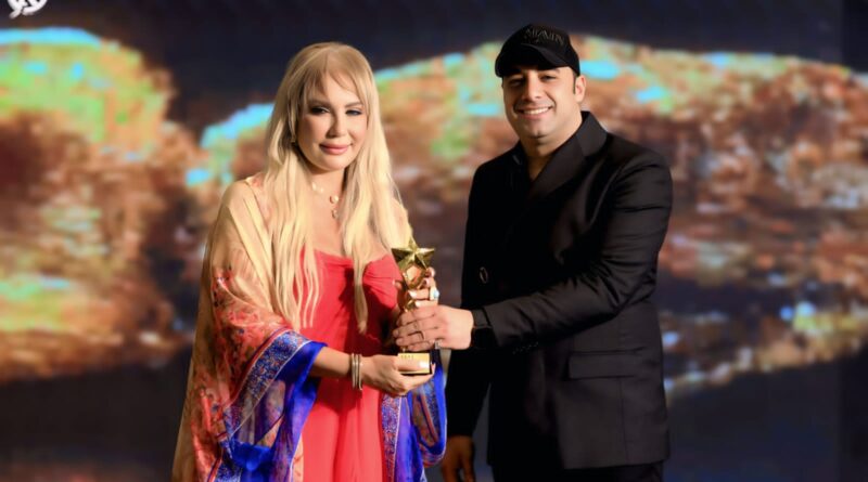 الفنانة اللبنانية سهام الصافي تُكرَّم في مهرجان “إيجي فاشن الدولي” بالقاهرة برعاية احمد العزبي
