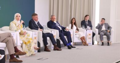 المصممة العالمية غاليا الفهد تتألق في تصاميمها في معرض الكهرمان الدولي في العاصمة موسكو 2025