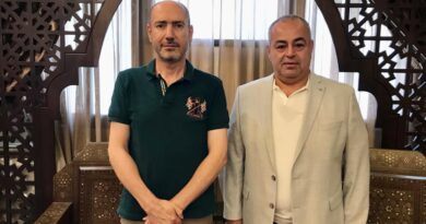 مدير مجموعة معطي غروب السيد عامر معطي يلتقي المحافظ منصور ضو