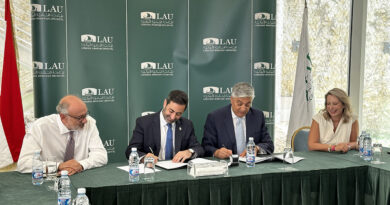 مذكرة تعاون بين LAU ومعهد واشنطن WPII